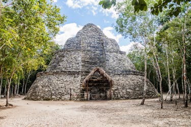 Visite audioguidée à pied des ruines de Coba au départ de Cancún